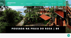 Desktop Screenshot of praiadorosadescansodorei.com.br